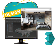 3ds Max. Създайте своя собствена стая - Школа программирования для детей, компьютерные курсы для школьников, начинающих и подростков - KIBERone г. София