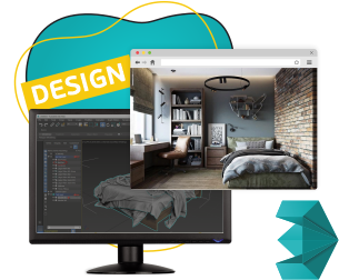 3ds Max. Създайте своя собствена стая - Школа программирования для детей, компьютерные курсы для школьников, начинающих и подростков - KIBERone г. София